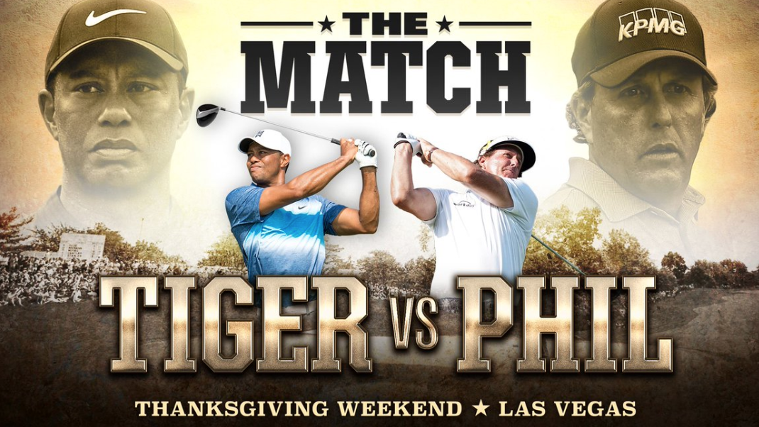 Tiger Woods makes multimillion-dollar match with Phil Mickelson official on Twitter (and Phil hilariously responds)