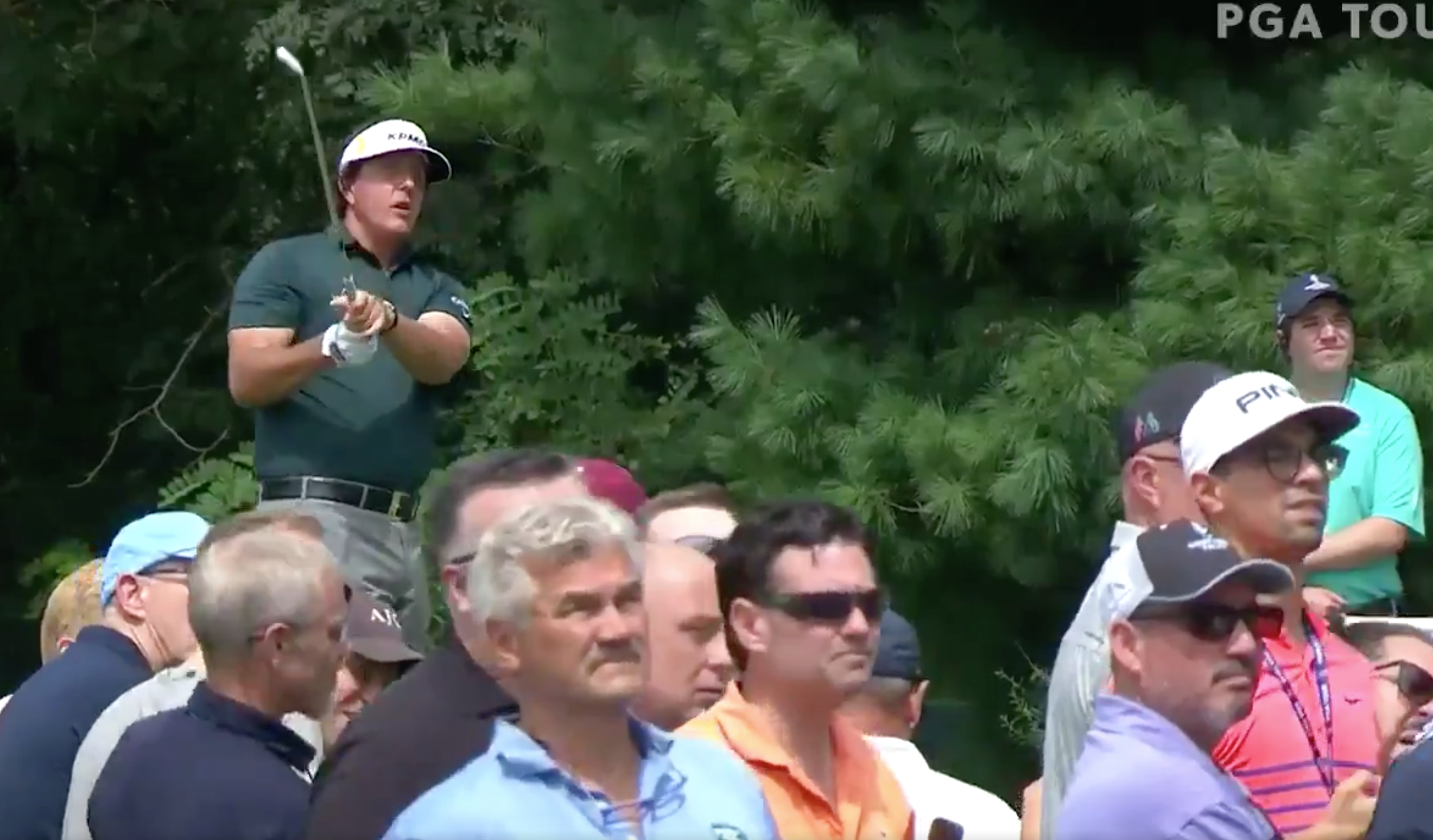 Phil Mickelson is now trash talking Tiger Woods while his golf ball is still in the air