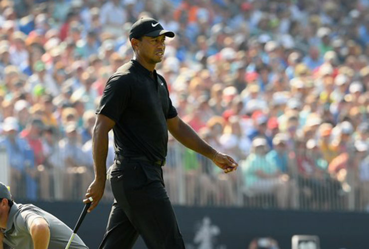 Tiger Woods at the PGA Championship: The 9 moments that sum up his wild Saturday at Bellerive