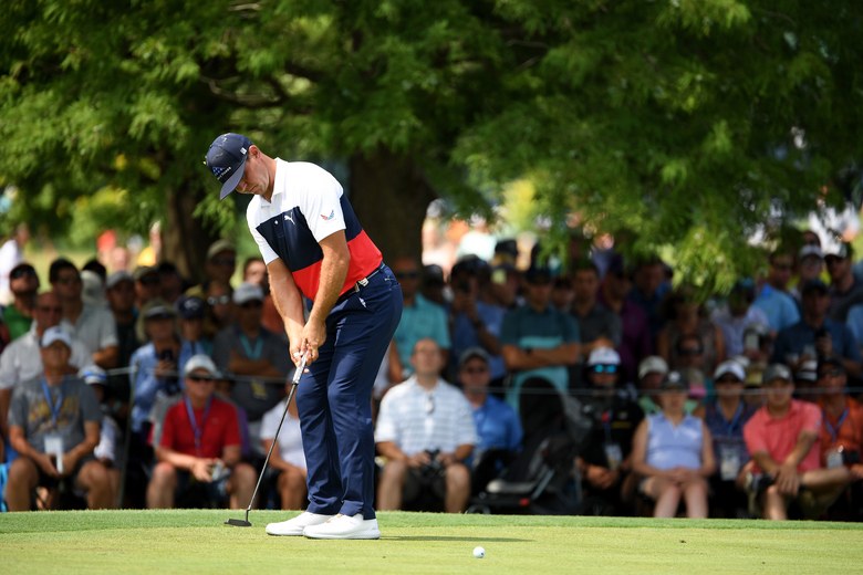 PGA Championship 2018: Day 1 leader Gary Woodland impresses friends, family—and the field—with his new putting stroke