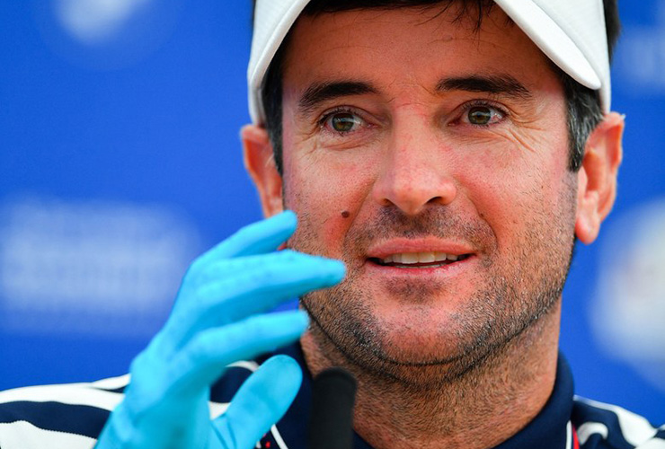 Ryder Cup 2018: Bubba Watson wore a golf glove in his press conference, and if that wasn’t strange enough, have a listen why