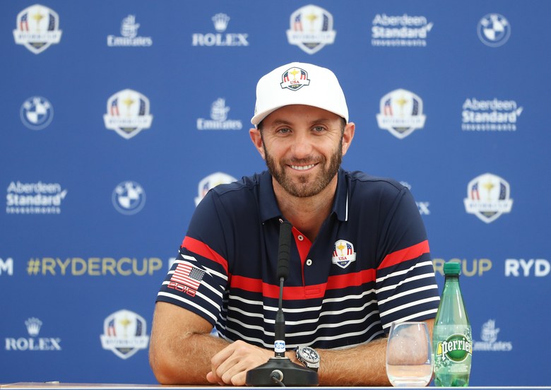 Ryder Cup 2018: Dustin Johnson gives revealing interview…or not