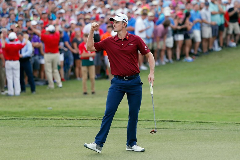 Despite uneven day, Justin Rose narrowly edges Tiger Woods for FedEx Cup title