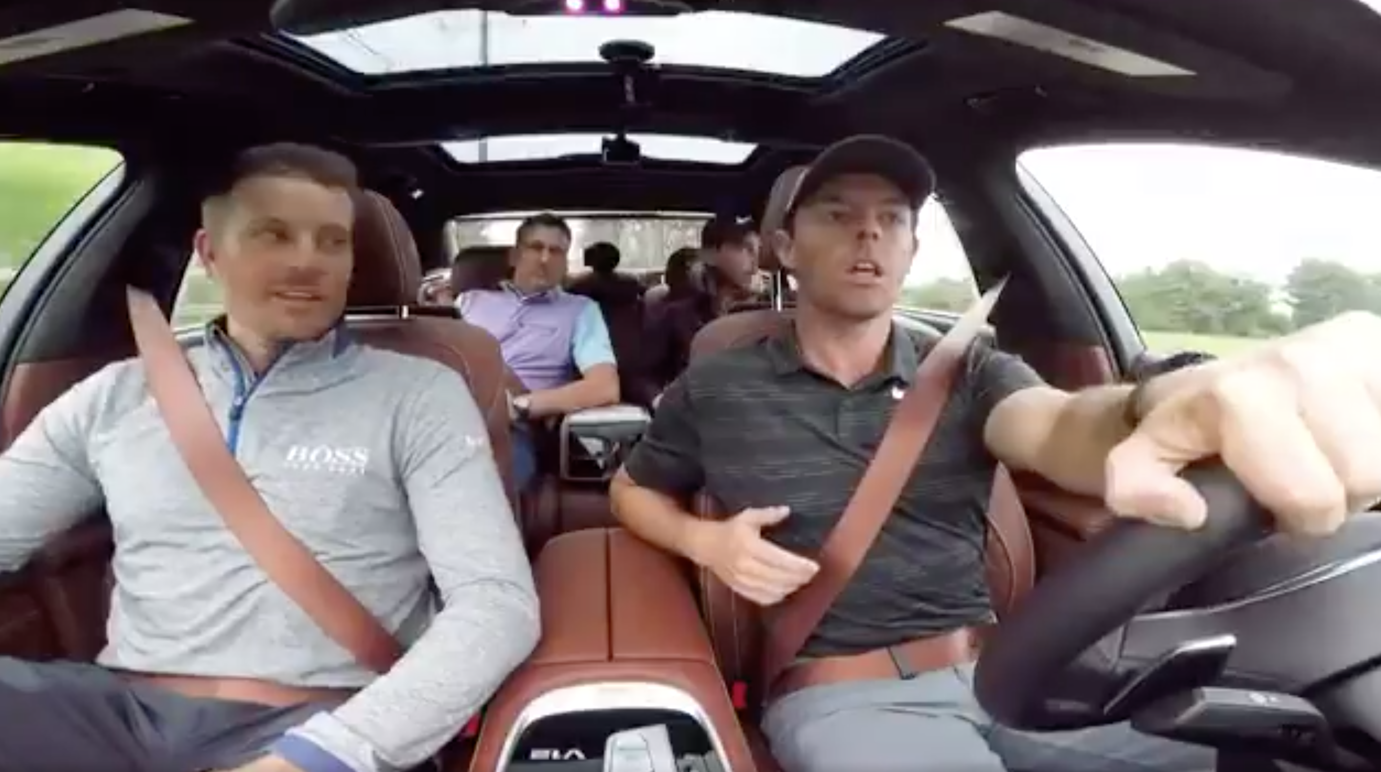 Rory McIlroy prank calls Ryder Cup captain Thomas Bjorn to the delight of his teammates