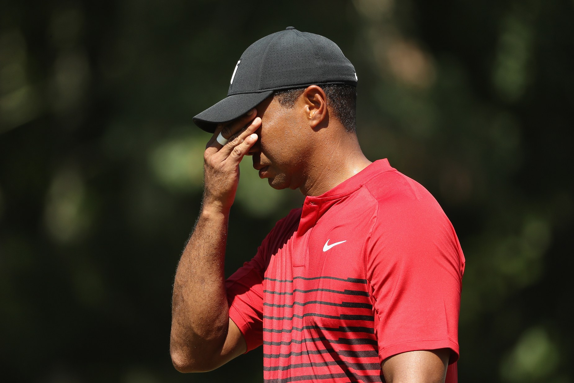 Tiger Woods is uncharacteristically mum after another frustrating effort at the Dell Technologies Championship