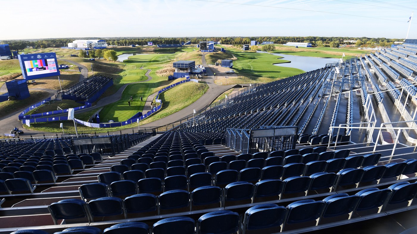 Ryder Cup 2018: The first-tee grandstands at Le Golf National have already become legendary