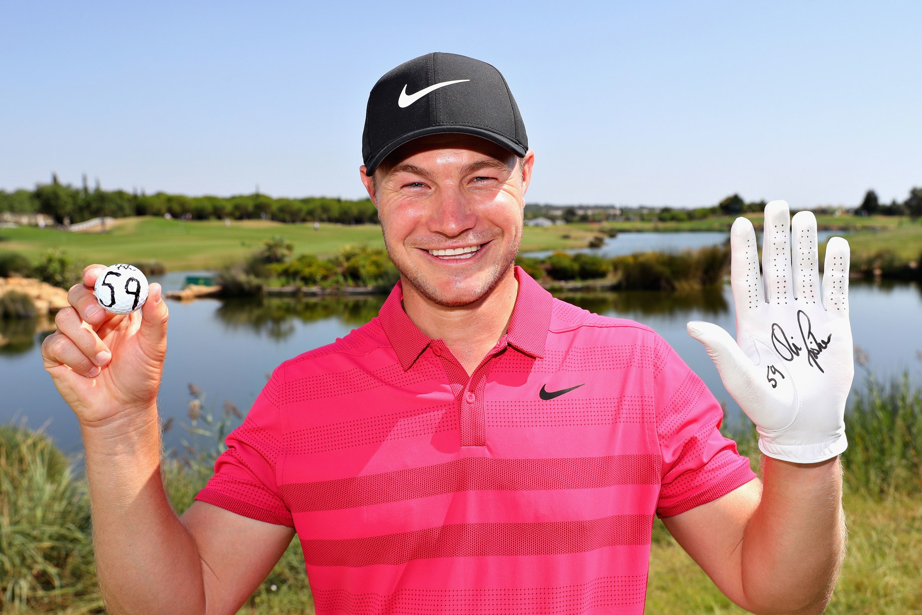 Oliver Fisher becomes the first golfer to shoot a 59 in European Tour history