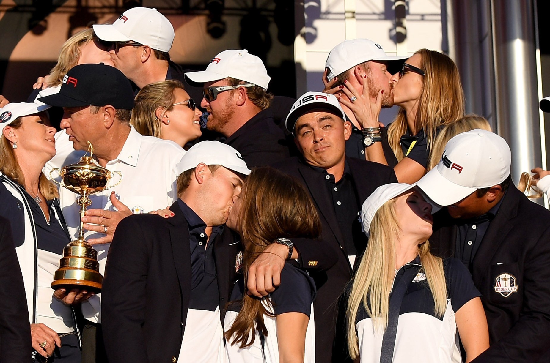 Ryder Cup 2018: Rickie Fowler has somebody to kiss at this year’s Ryder Cup, and he’s pretty pumped