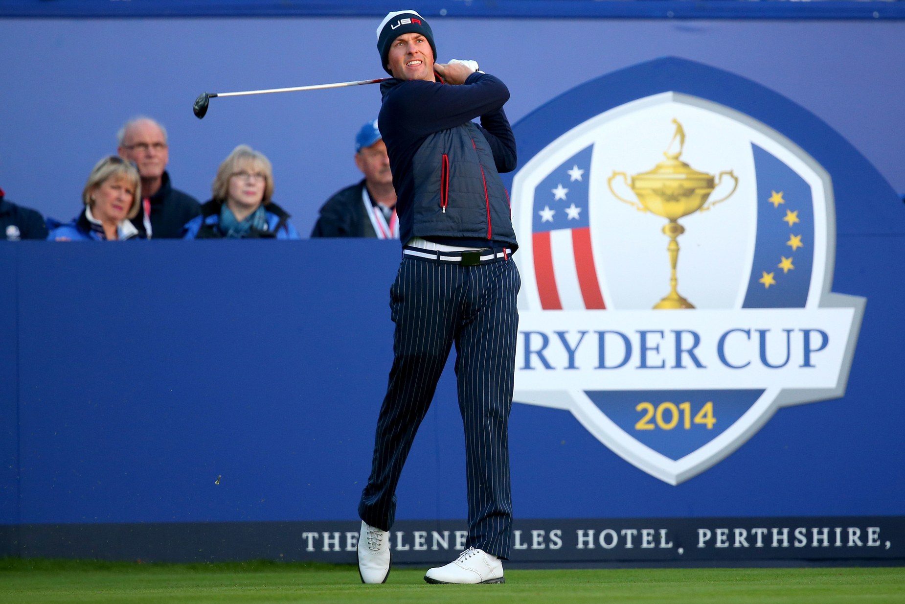 Ryder Cup 2018: Webb Simpson is able to joke about his infamous ‘pop-up’ tee shot from 2014 at Gleneagles