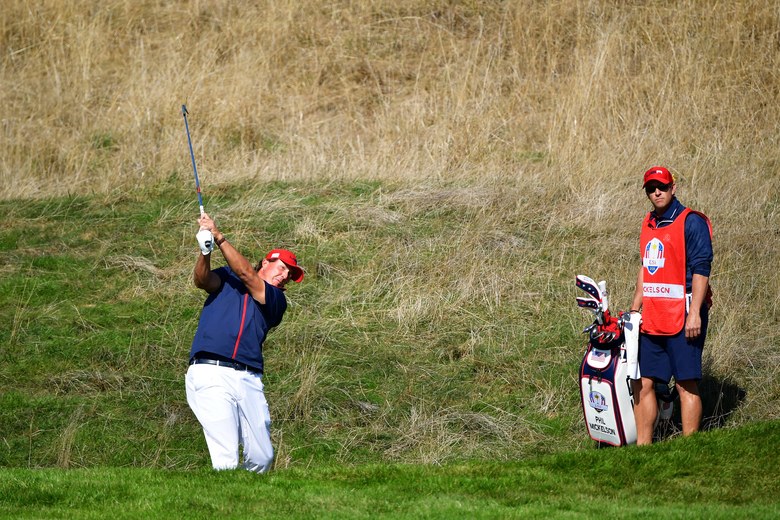 Phil Mickelson calls Ryder Cup course rough “almost unplayable,” says similar setups are “a waste of my time” 