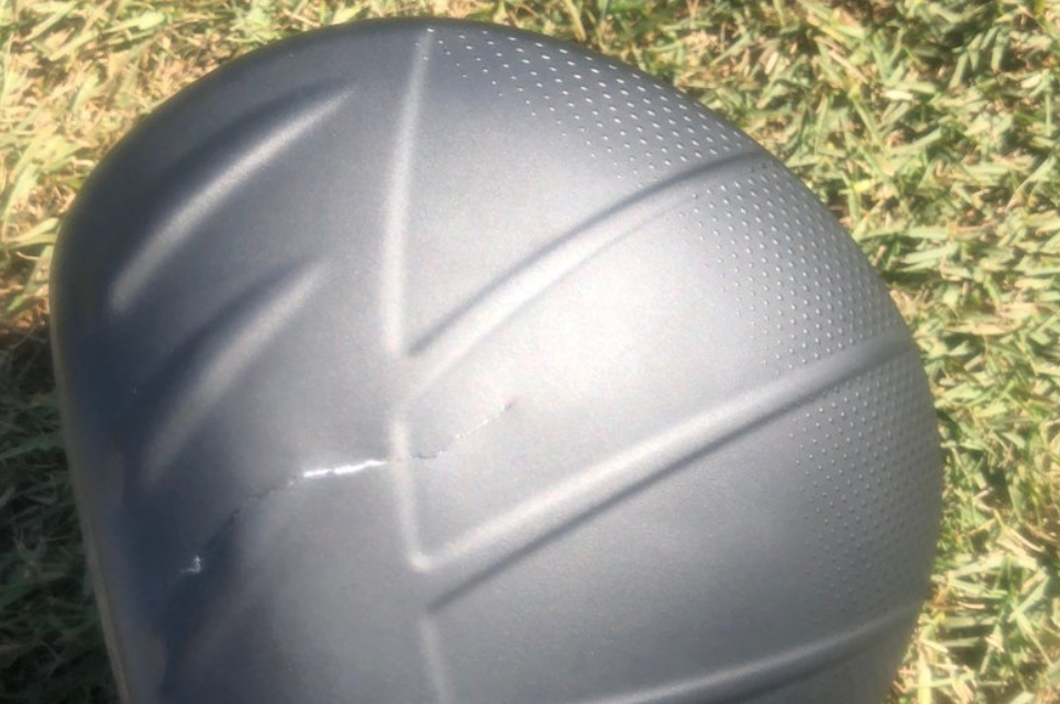 Check out what new PGA Tour winner Cameron Champ did to his driver just before teeing off in the final round