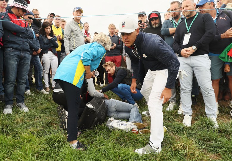 Ryder Cup spectator hit by errant Brooks Koepka tee shot says she’s lost sight in right eye