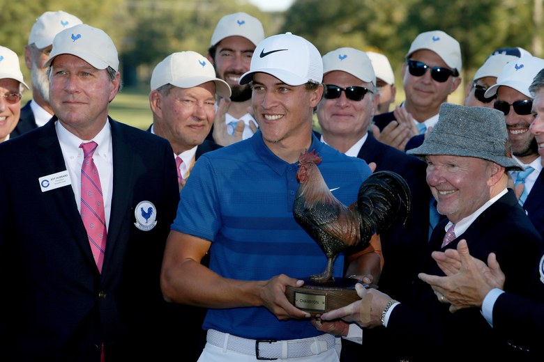 Cameron Champ on cracking drivers, managing expectations, and where he’ll put that rooster trophy