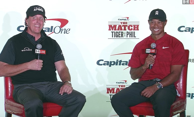 Tiger vs. Phil ‘news’ conference was short on news, long on hype and friendly banter