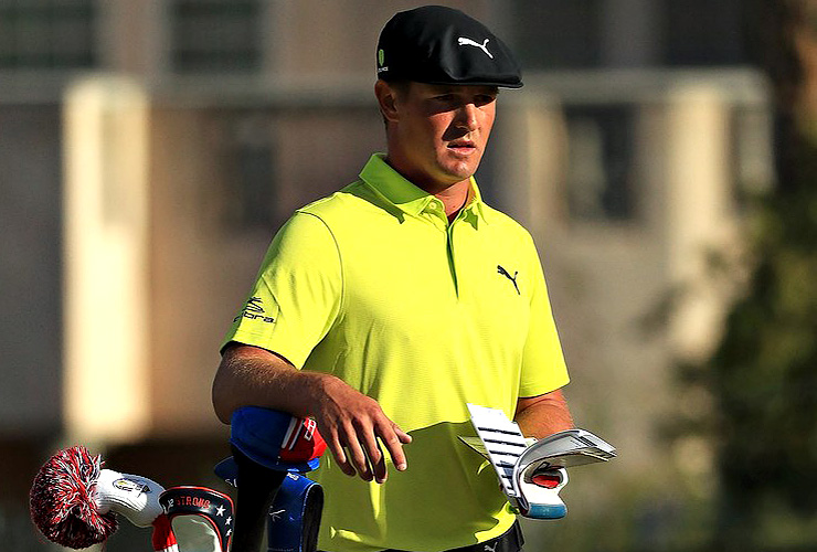 Bryson DeChambeau, Peter Uihlein lead Lucas Glover by one at the Shriners Hospitals for Children Open