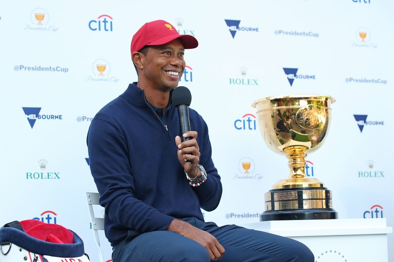 Tiger Woods fondly recalls requesting to play — and beating — Greg Norman at the 1998 Presidents Cup