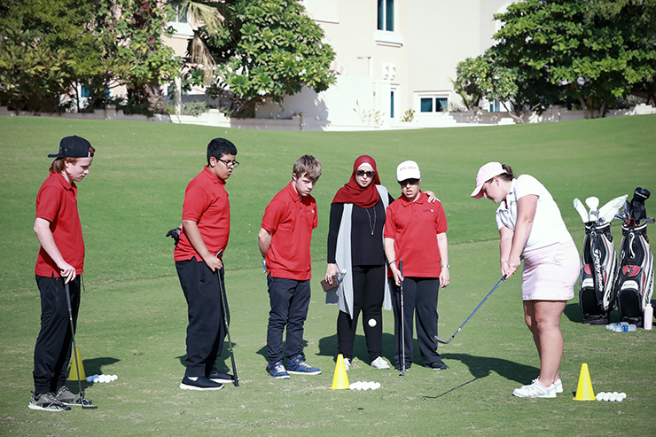 UAE golf team count down to Special Olympics