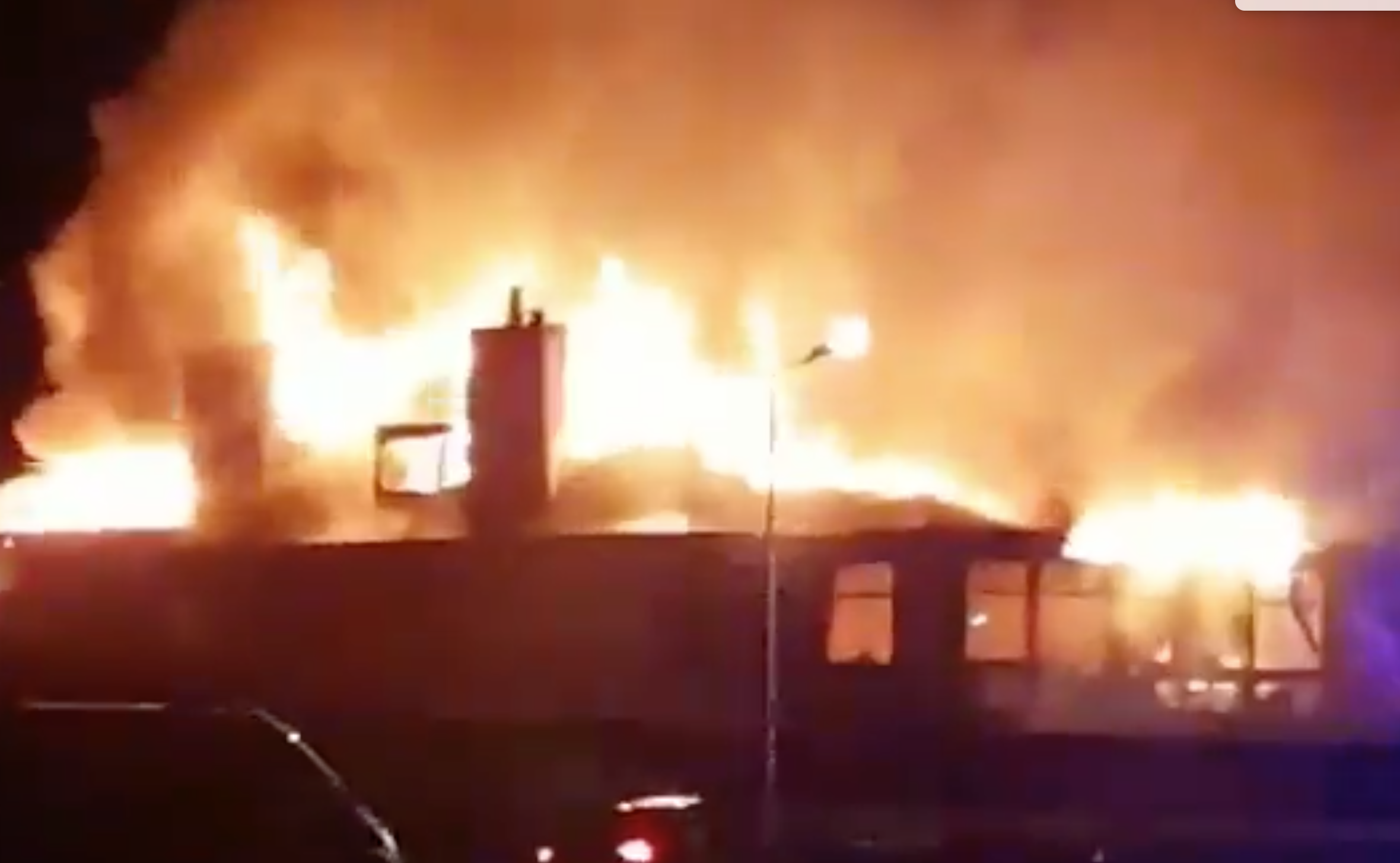 Historic Scotland clubhouse destroyed in devastating fire
