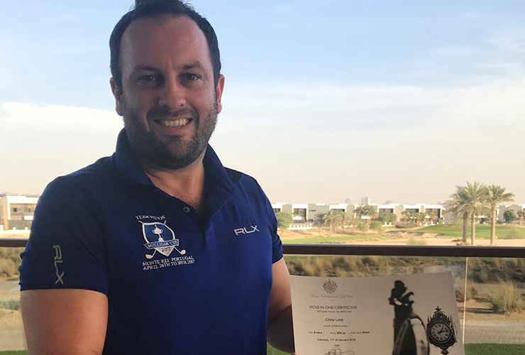 Amateur aces same Trump Dubai par-4 as European Tour star Nicolas Colsaerts (No, seriously!)