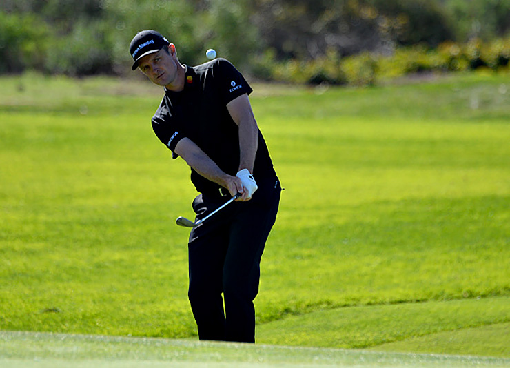 Justin Rose matches 36-hole tournament record at Torrey Pines, leads by three