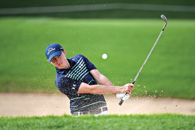 Matthew Fitzpatrick birdies five of last six holes to set the pace at ODDC with opening day 65