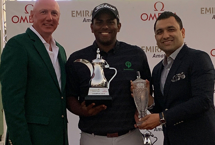 Thomas warms up for Desert Classic with Majlis 68 en-route to Omega Emirates Amateur Open defence
