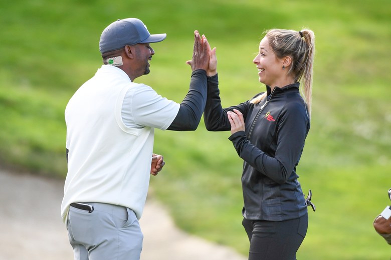 Former Miss America Kira Kazantsev makes the cut at the AT&T Pebble Beach Pro-Am