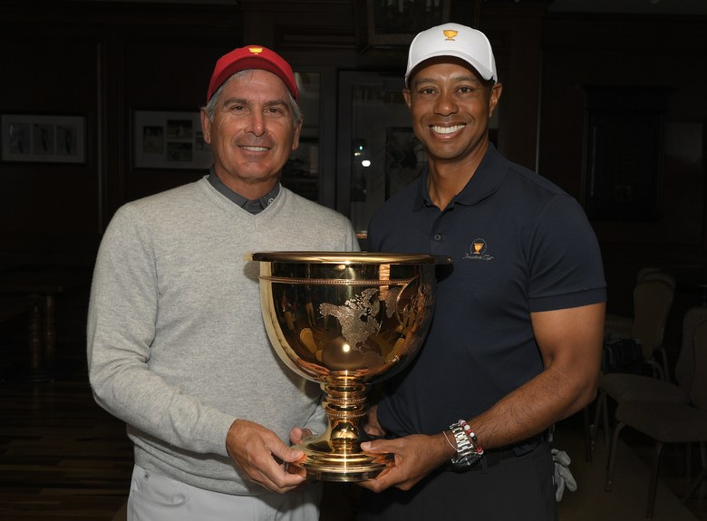 Tiger Woods names Fred Couples, Zach Johnson and Steve Stricker as Presidents Cup assistants
