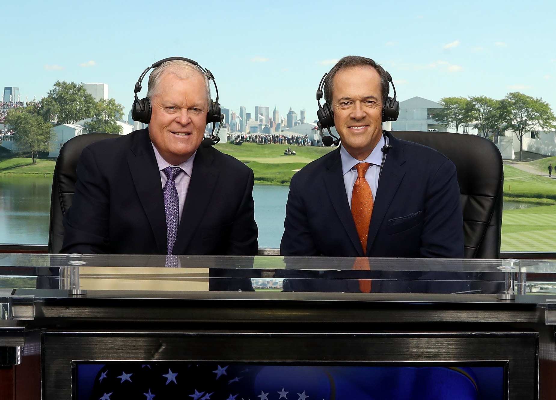Johnny Miller’s farewell: An NBC sendoff that had him, well, choking up