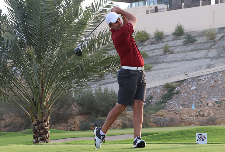 European Tour veteran Bland savours his new rookie status at age 46, co-leads latest MENA Tour stop in Oman