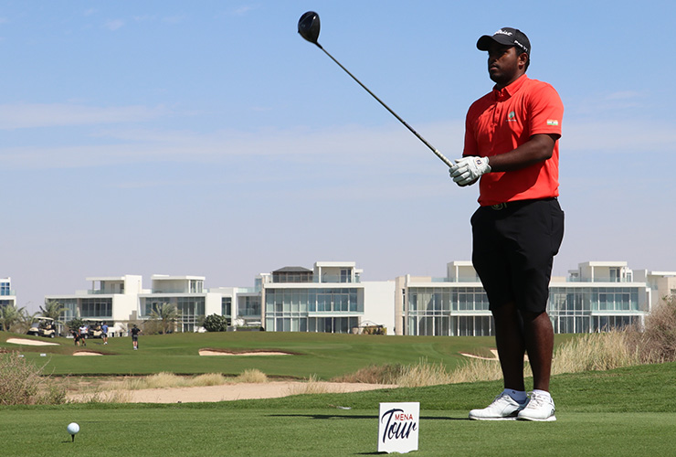 Thomas one back of lead pack of five heading into moving day at Al Zorah Open