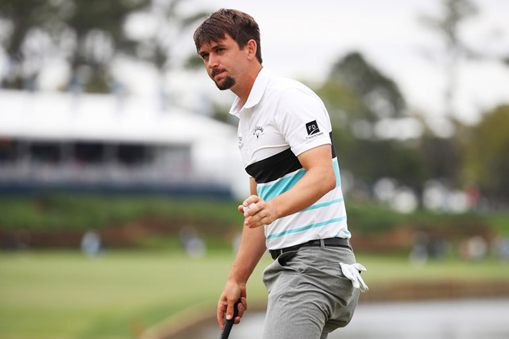 Players Championship 2019: Ollie Schniederjans took some big risks with his game, and the results might pay off just in time