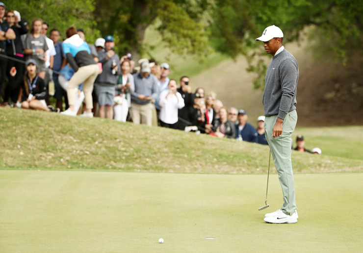 Lucas Bjerregaard stuns Tiger Woods, Francesco Molinari and Kevin Kisner advance, Matt Kuchar outlasts Sergio Garcia