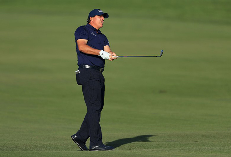Here’s where Phil Mickelson stands as of Sunday in his latest on again/off again waffling about the Players Championship