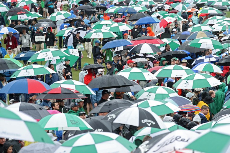 Masters 2019: Wet weather changes Masters prep in ways you might not expect