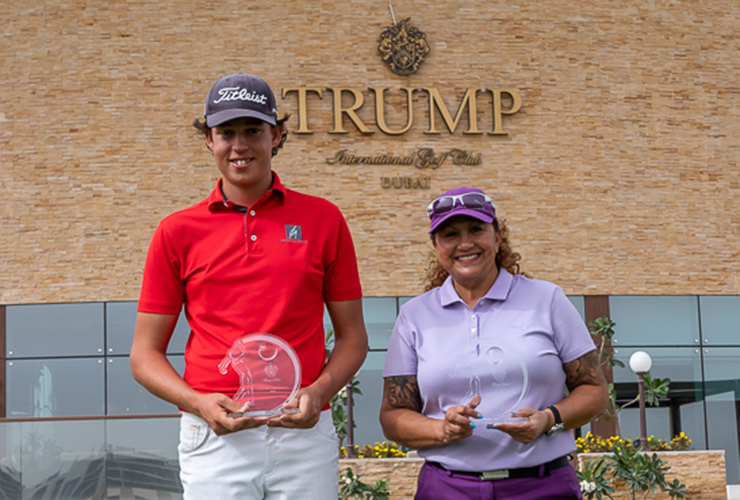 Hill and O’Brien waltz to Trump titles while Foxcroft and Walsh-Hall dominate at JGE