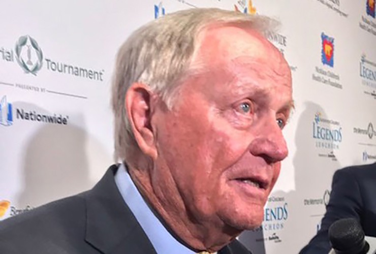 Jack Nicklaus effusive in his praise of Tiger Woods: ‘I was very happy for him, and I was proud of him.’