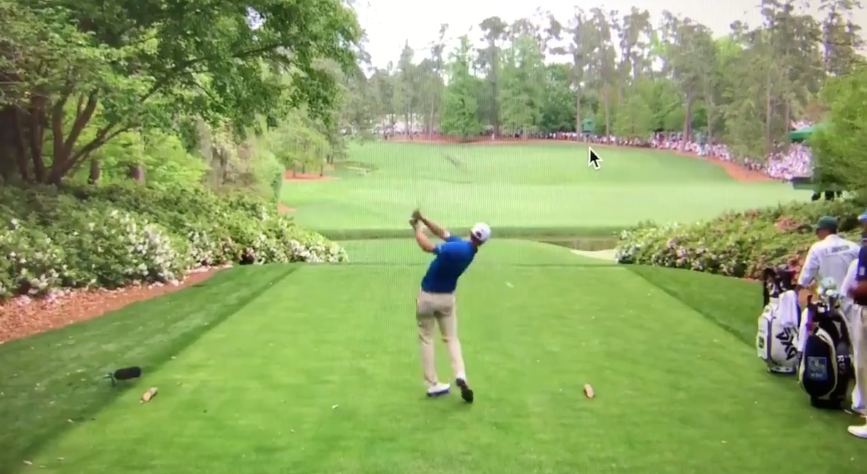 Masters 2019: Zach Johnson accidentally hits ball on practice swing, replaces with no penalty at 13th hole