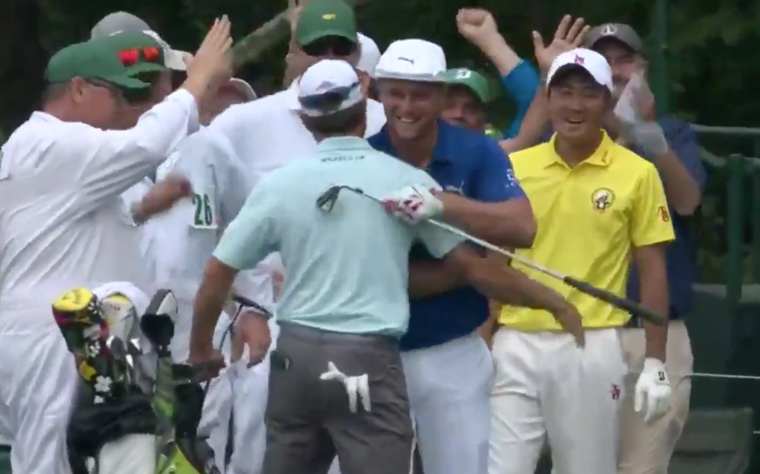 Masters 2019: Watch Bryson DeChambeau make a hole-in-one on Sunday at the Masters