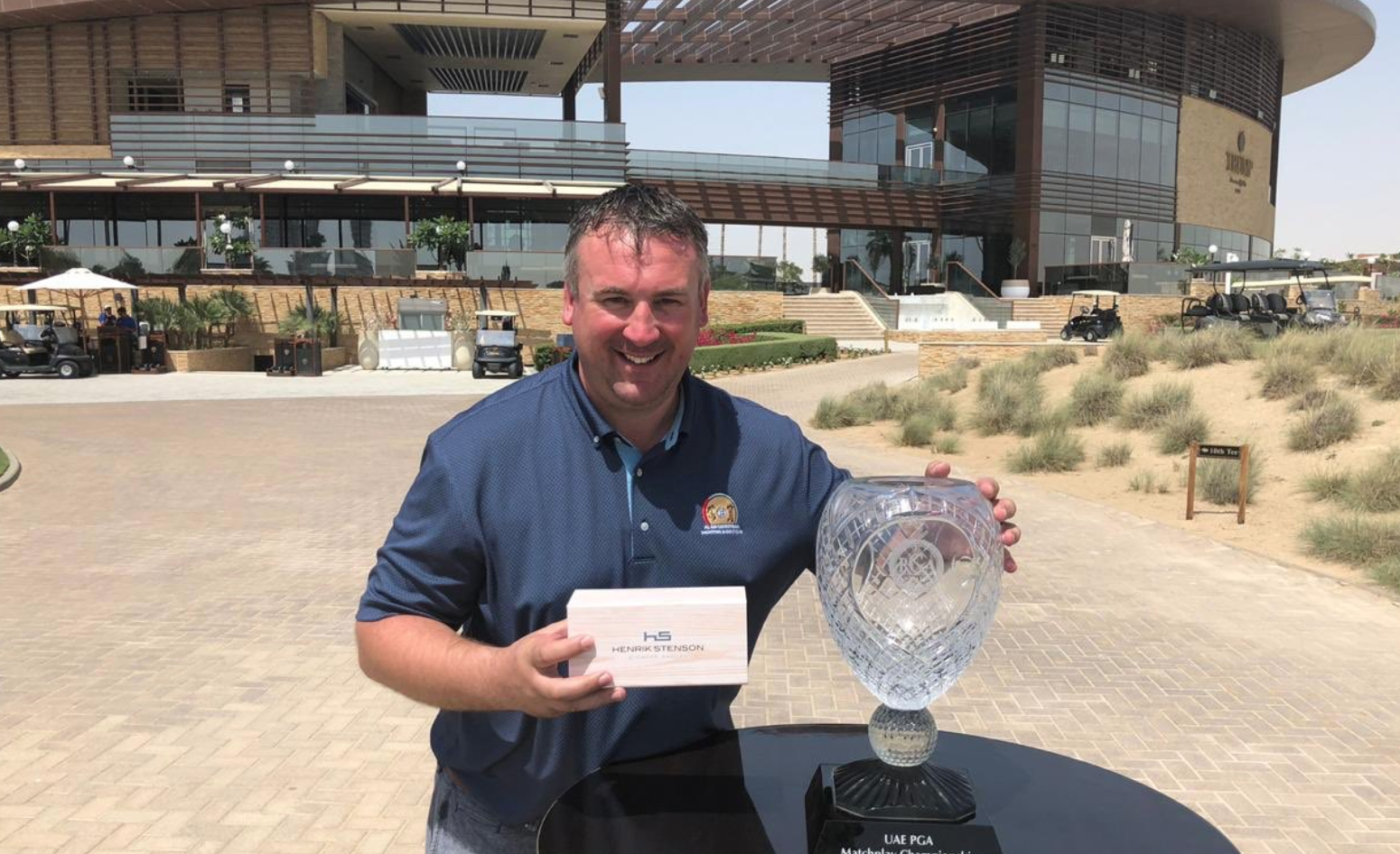 Buchanan wins third UAE PGA Matchplay title but hopes it’s not a bad Dubai Trophy omen
