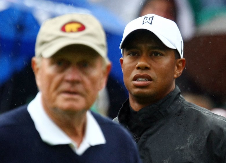 Tiger Woods will equal Jack Nicklaus in major championships, Masters wins, according to caddie poll