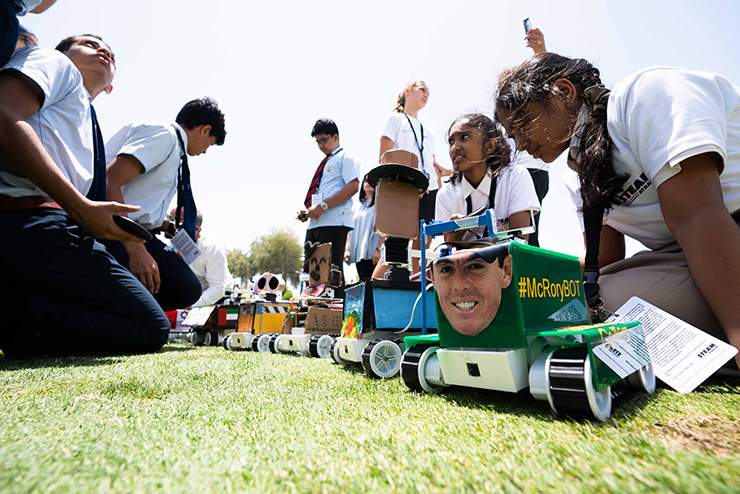 AI ‘GolfBots’ overrun The Els Club, Dubai as UAE students participate in ParOne STEAMathalon