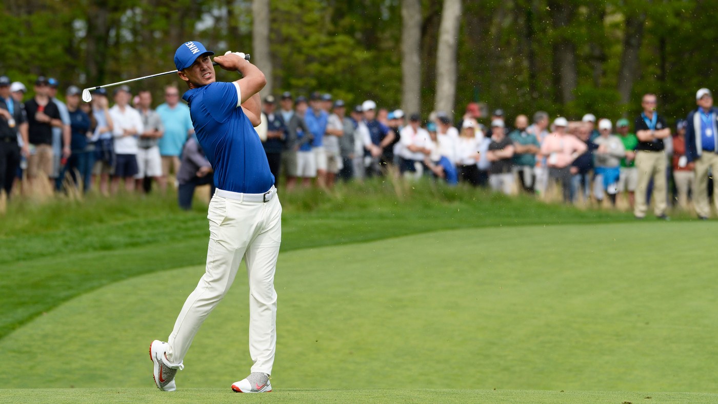 Brooks Koepka pulls away from the field through 36 holes, making history in the process