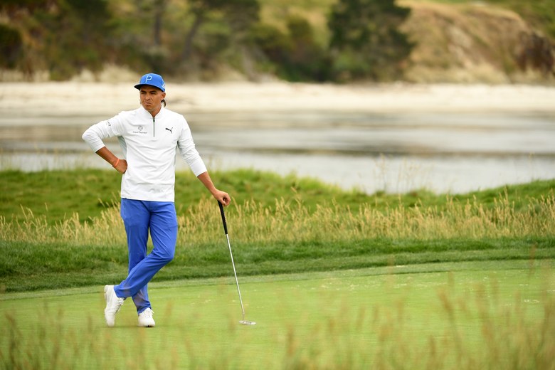 U.S. Open 2019: Rickie Fowler tied for the early lead after rare “very stress-free” round at Pebble Beach