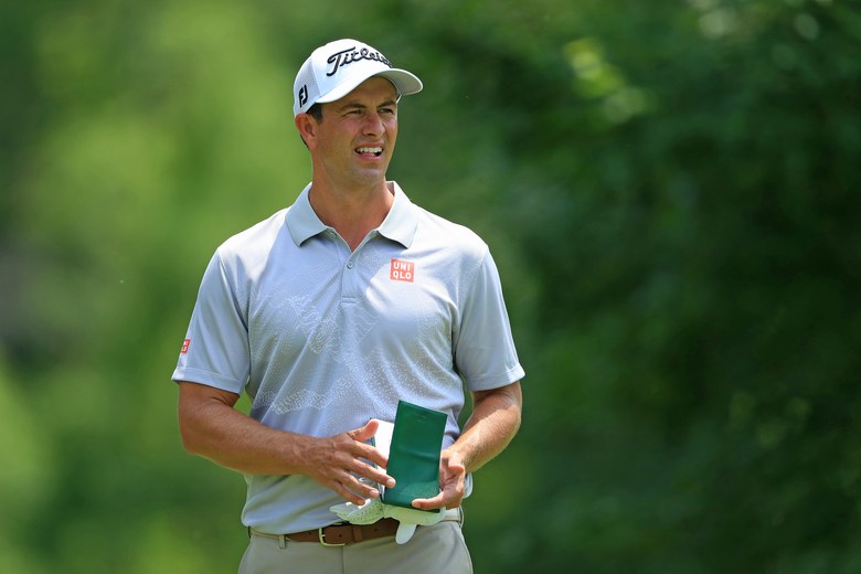 Adam Scott is in a better place these days, including second place with a chance to win the Memorial