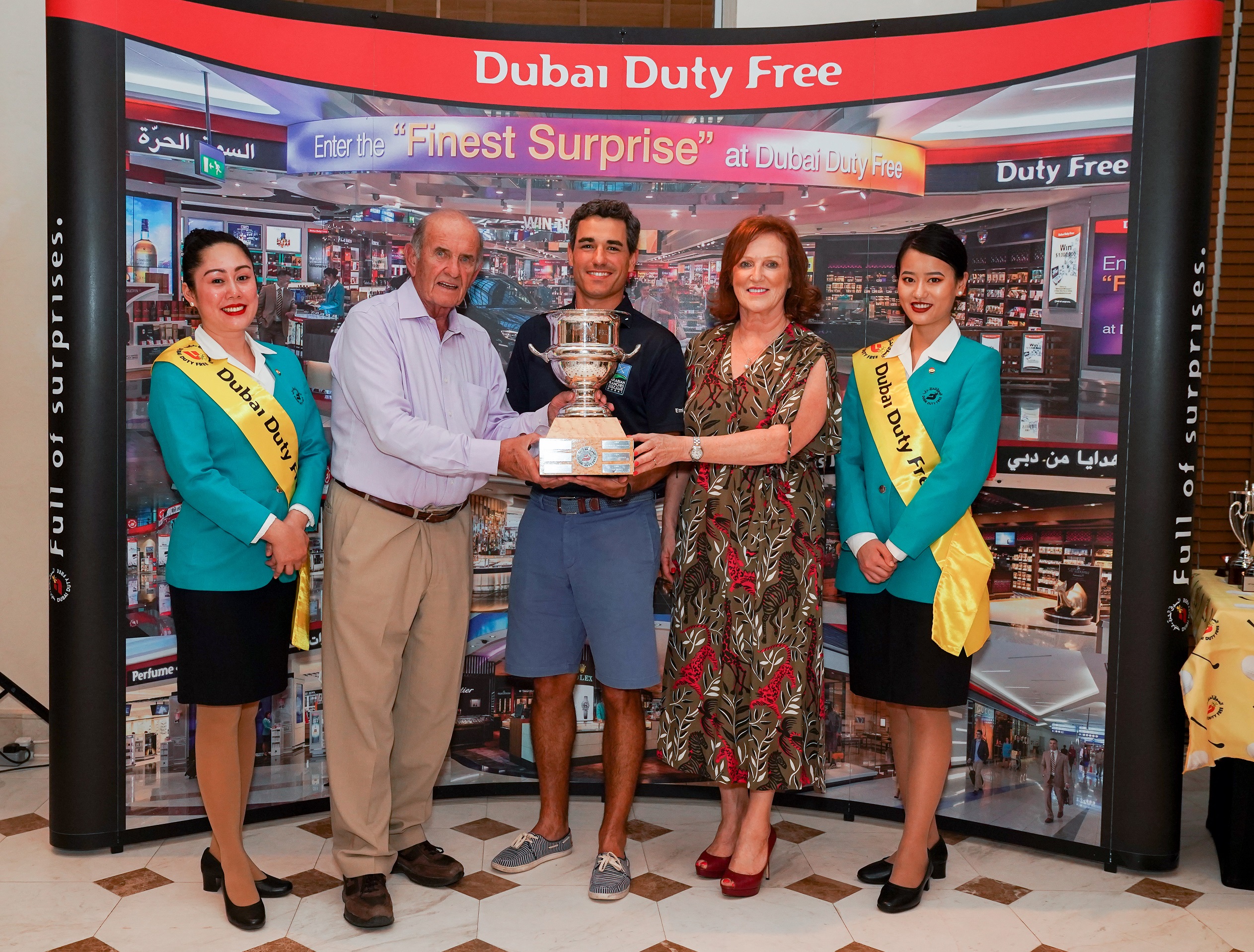 Rubio strikes gold at Dubai Duty Free tournament