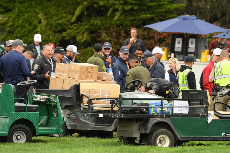 U.S. Open 2019: Runaway golf cart slams into crowd at Pebble Beach, sending fans to hospital