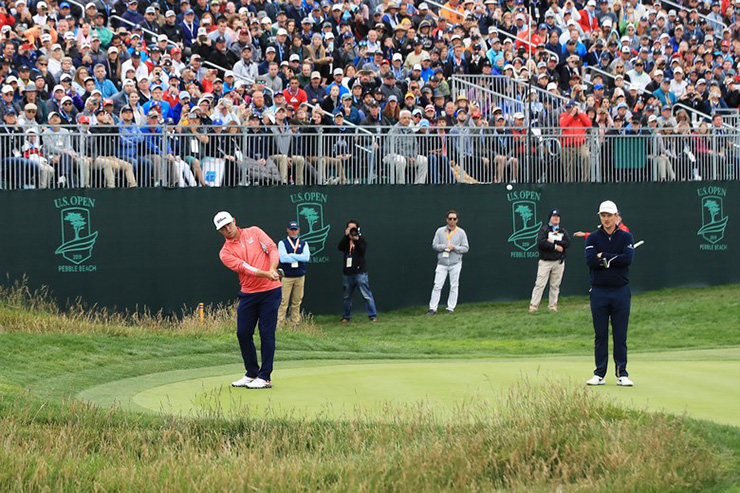 The shot that won Gary Woodland the U.S. Open might get you suspended at your club