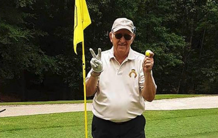 81-year-old golfer makes two aces in six-hole stretch
