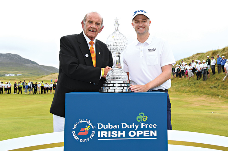 Knox eyes history 12 months on from his dramatic Dubai Duty Free Irish Open triumph